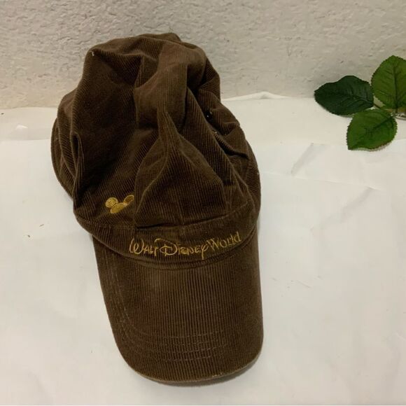 Disney Hat corduroy brown adjustable - Picture 2 of 9